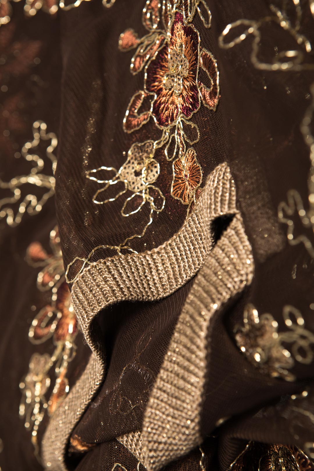 Cerchio Limited Merletto Marrone