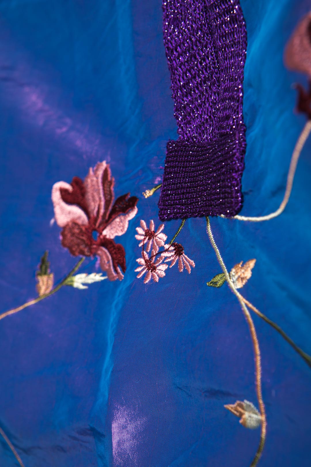 Cerchio Limited Seta Viola + Borsetta bracciale